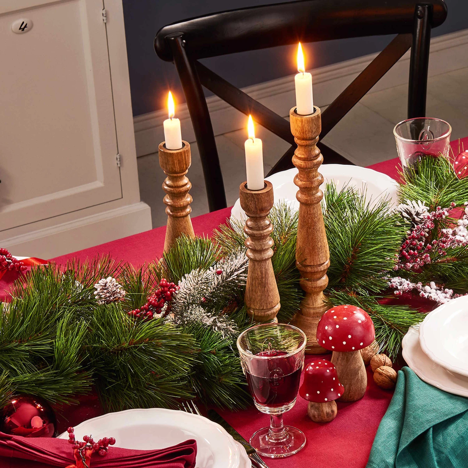 10x Stabkerze RAINBOW In Weiß 6 10x Stabkerze RAINBOW In Weiß – Bild 4