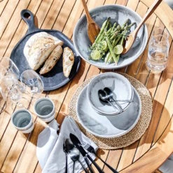 4x Frühstücksteller Ø23cm ATLANTIS In Grau -Home Decoration&Supplies butlers 4x fruhstucksteller o23cm atlantis in grau 10