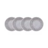 4x Frühstücksteller Ø23cm ATLANTIS In Grau -Home Decoration&Supplies butlers 4x fruhstucksteller o23cm atlantis in grau