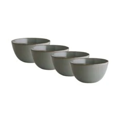 4x Schale 600ml NATIVE In Grau