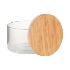 4x Vorratsgläser 550ml WOODLOCK In Transparent -Home Decoration&Supplies butlers 4x vorratsglaser 550ml woodlock in transparent 4