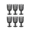 6x Weingläser 230ml FIRENZE In Grau -Home Decoration&Supplies butlers 6x weinglaser 230ml firenze in grau