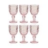 6x Weingläser 230ml VICTORIAN In Rosa -Home Decoration&Supplies butlers 6x weinglaser 230ml victorian in rosa
