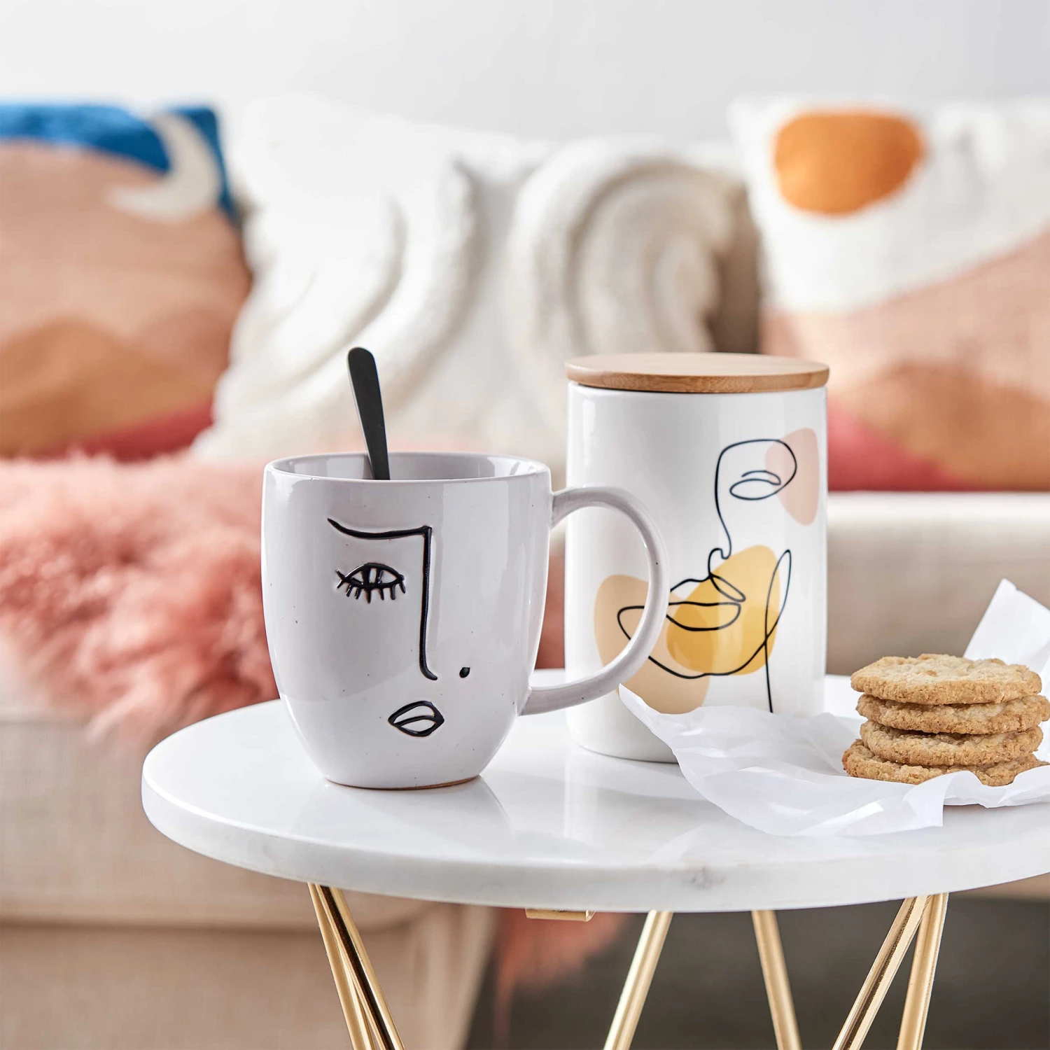 Aufbewahrungsdose Line Art 450ml QUEEN IT In Bunt 4 Aufbewahrungsdose Line Art 450ml QUEEN IT In Bunt – Bild 2