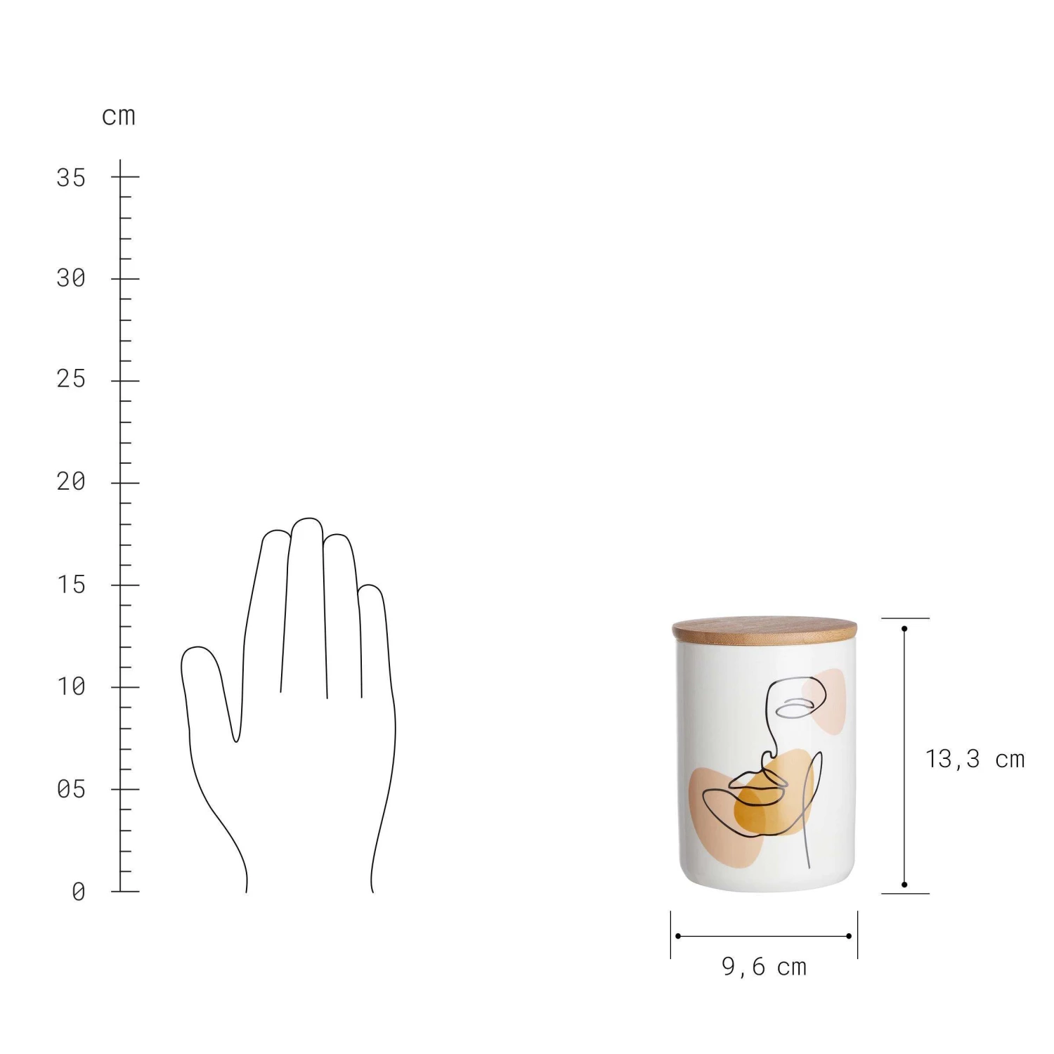 Aufbewahrungsdose Line Art 450ml QUEEN IT In Bunt 6 Aufbewahrungsdose Line Art 450ml QUEEN IT In Bunt – Bild 4