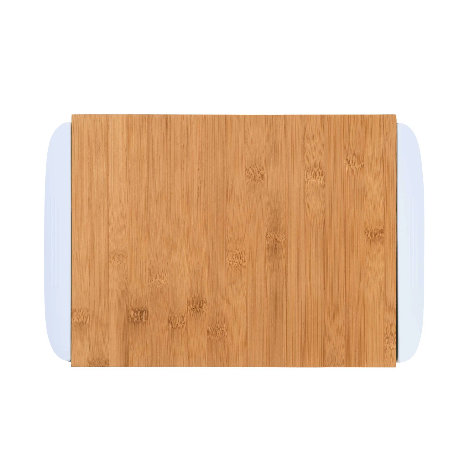 Bambusbrett Mit 2 Auffangschalen L 32 X B 25cm BAMBOO In Weiß 3 Bambusbrett Mit 2 Auffangschalen L 32 X B 25cm BAMBOO In Weiß