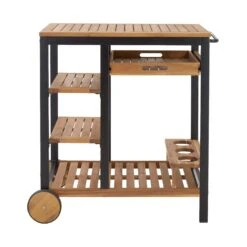 Barwagen SIDECAR In Natur-Schwarz