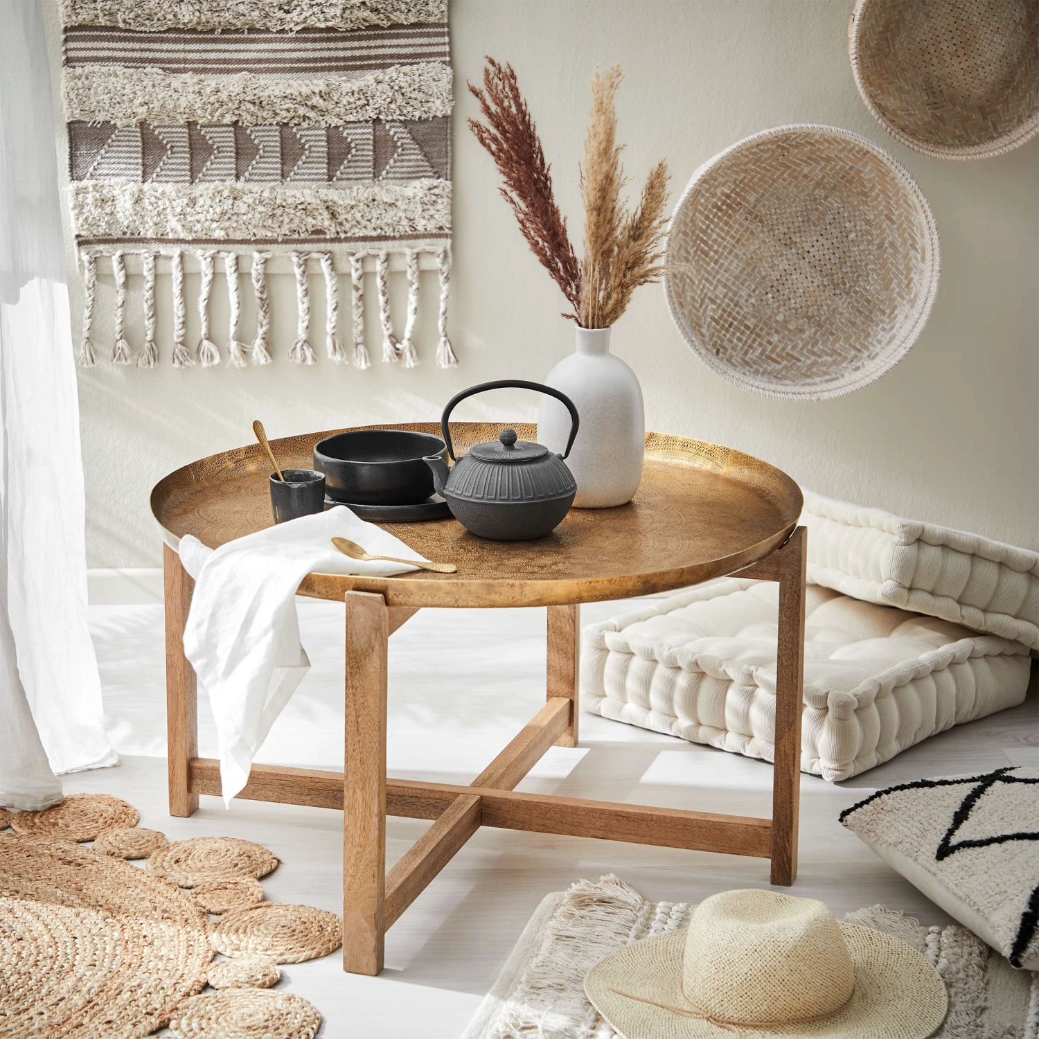 Beistelltisch BERBER In Bronze-Braun 4 Beistelltisch BERBER In Bronze-Braun – Bild 2