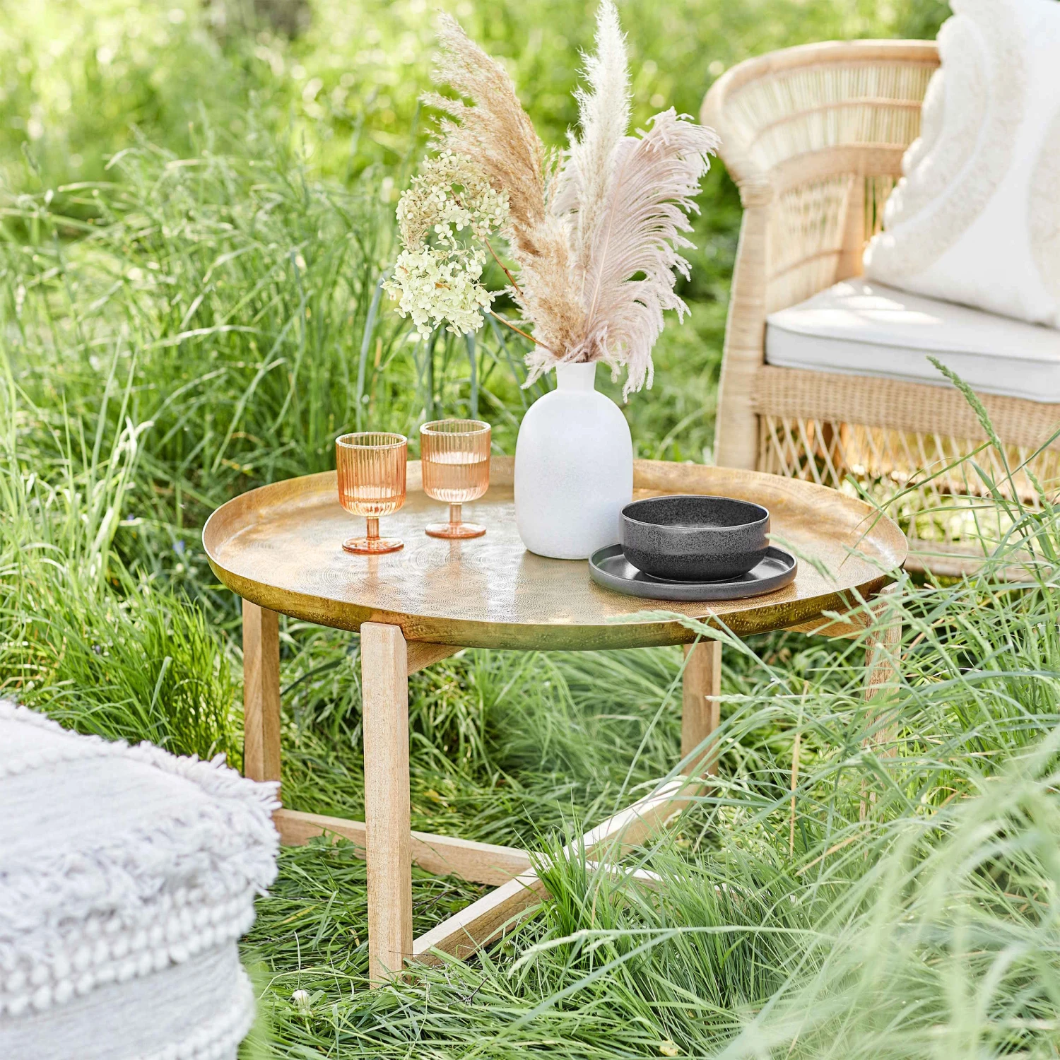 Beistelltisch BERBER In Bronze-Braun 11 Beistelltisch BERBER In Bronze-Braun – Bild 9