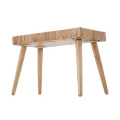 Beistelltisch Rattan BASSE In Natur -Home Decoration&Supplies butlers beistelltisch rattan basse in natur 5