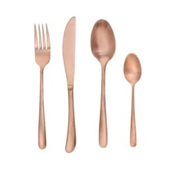 Besteck-Set 16-tlg. KINGS In Roségold -Home Decoration&Supplies butlers besteck set 16 tlg kings in rosegold 2