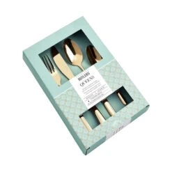 Besteck-Set 16-tlg. QUEENS In Gold