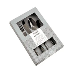 Besteck-Set 16-tlg. QUEENS In Schwarz