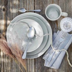 Besteck-Set 4-tlg. Matt STILETTO In Silber -Home Decoration&Supplies butlers besteck set 4 tlg matt stiletto in silber 7