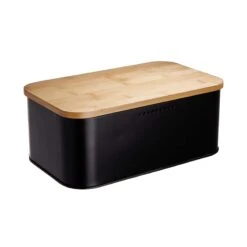 Brotkasten BREAD'N'BREAKFAST In Schwarz