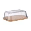 Butterdose Mit Glasdeckel L 17,5 X B 13cm BAMBOO In Natur-Transparent -Home Decoration&Supplies butlers butterdose mit glasdeckel l 17 5 x b 13cm bamboo in natur transparent