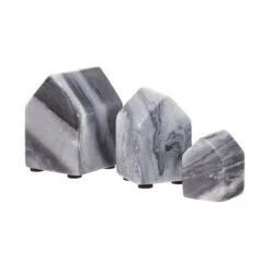 Deko-Haus L 6 X H 9cm BLOCKHOUSE In Grau -Home Decoration&Supplies butlers deko haus l 6 x h 9cm blockhouse in grau 6