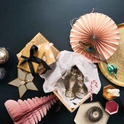 Deko-Teller Ø38cm GOLDEN STAR In Gold -Home Decoration&Supplies butlers deko teller o38cm golden star in gold 3