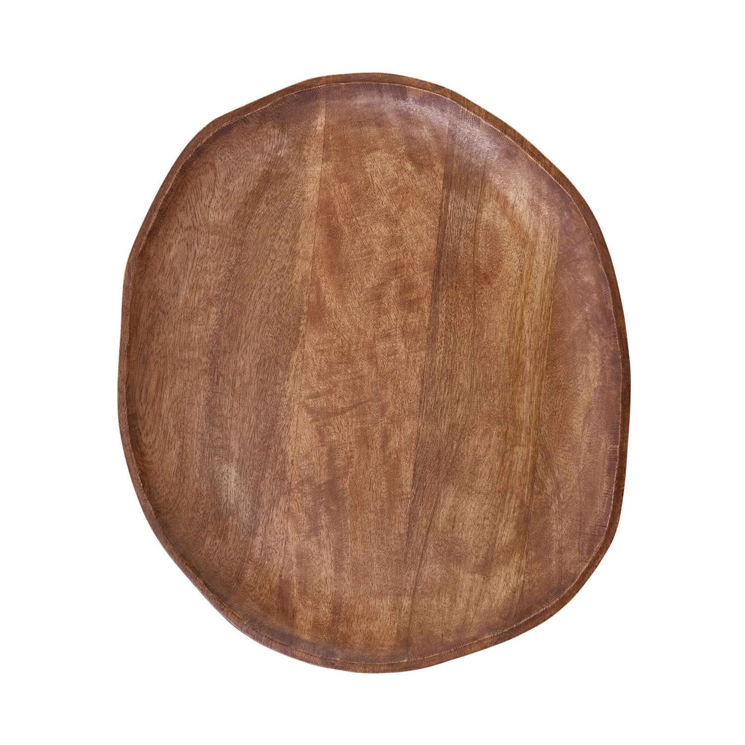 Deko-Teller Organisch Ø40cm MANGO DAYS In Braun 4 Deko-Teller Organisch Ø40cm MANGO DAYS In Braun – Bild 2