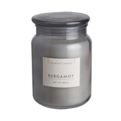 Duftkerze Bergamot SCENTED CANDLE In Grau