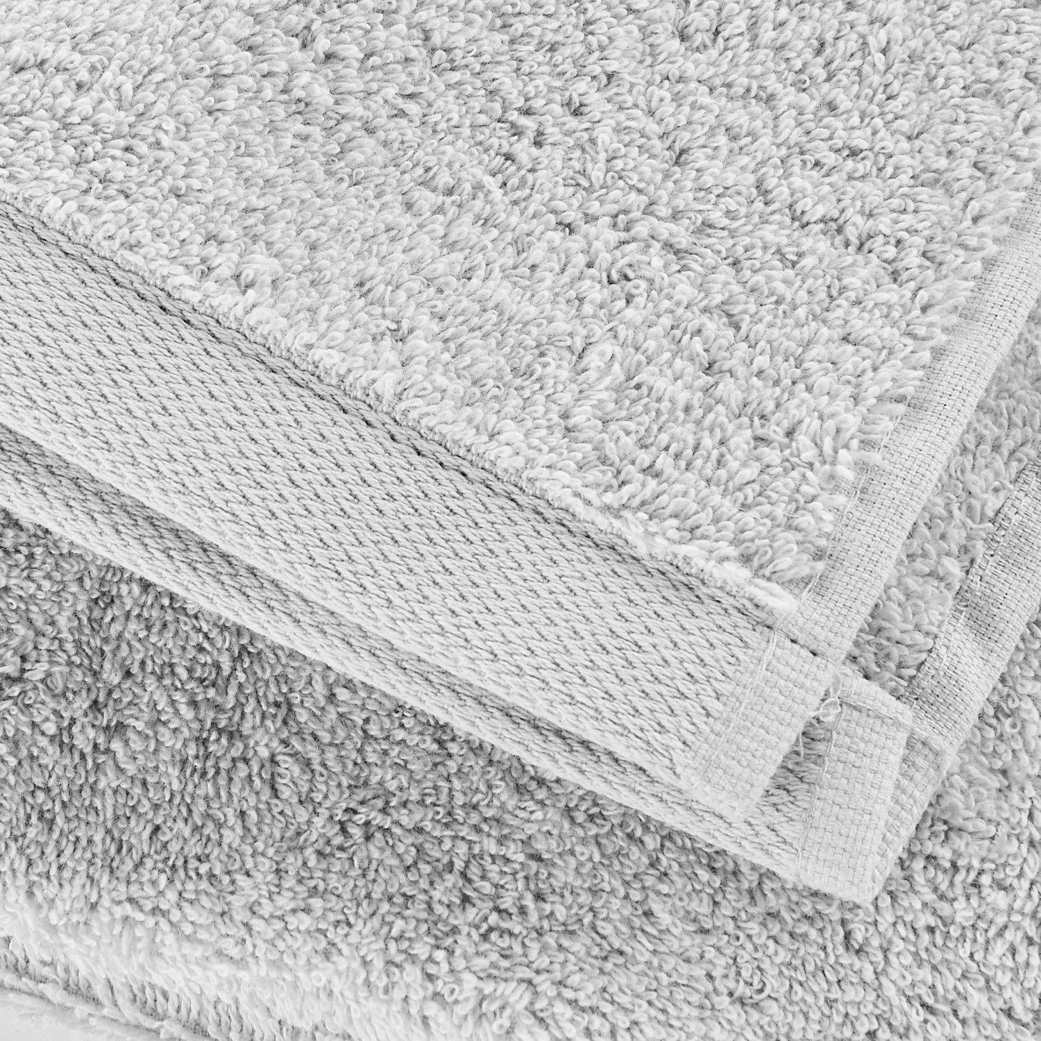 Duschhandtuch 70x140 Cm FABULOUS In Hellgrau 5 Duschhandtuch 70x140 Cm FABULOUS In Hellgrau – Bild 3