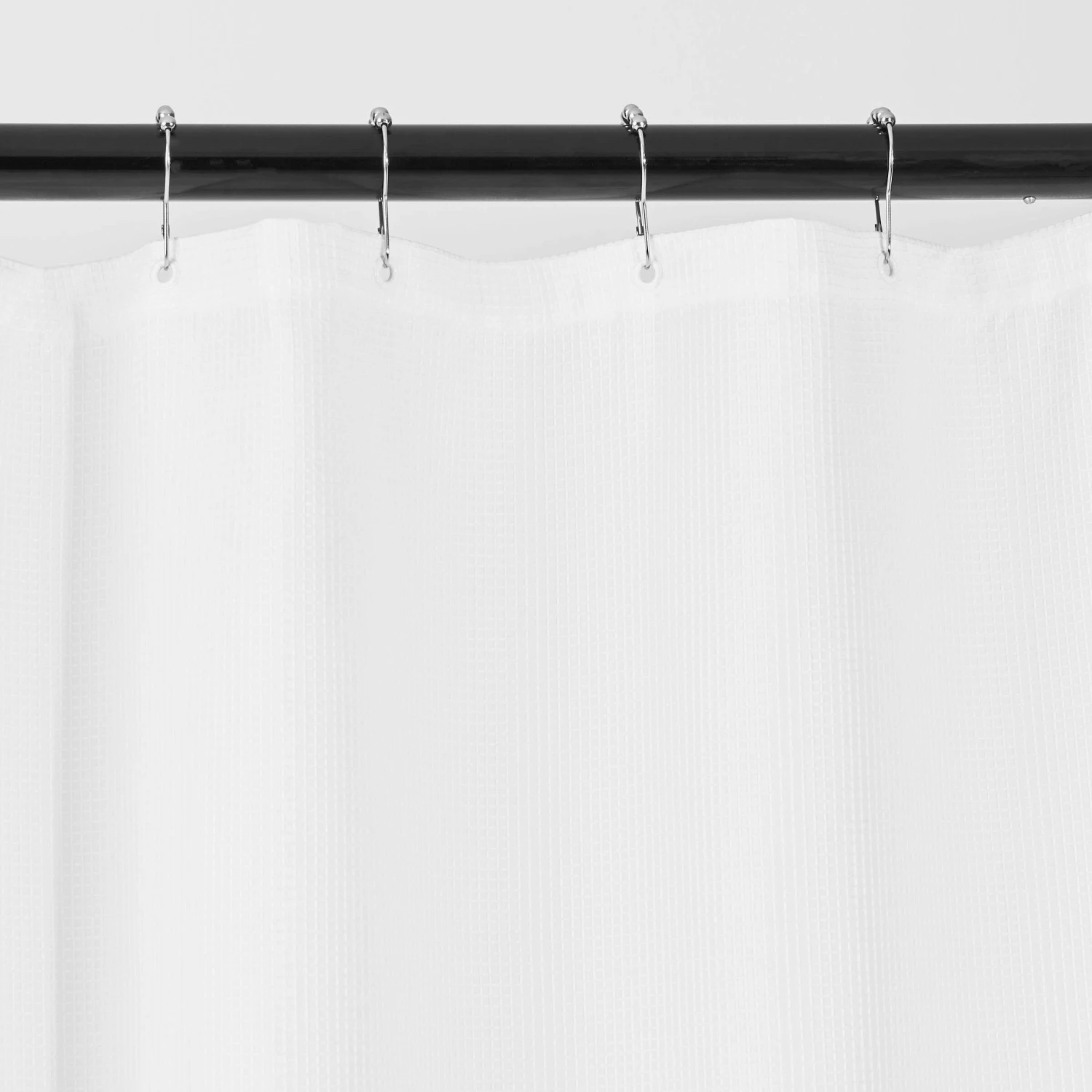 Duschvorhang Waffeloptik WET WET WET In Weiß 6 Duschvorhang Waffeloptik WET WET WET In Weiß – Bild 4