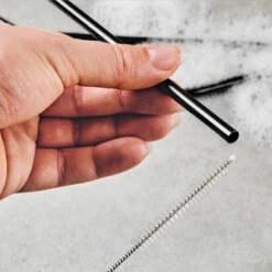 Edelstahltrinkhalme Mit Bürste MANHATTAN LOUNGE In Schwarz 8 Edelstahltrinkhalme Mit Bürste MANHATTAN LOUNGE In Schwarz -Home Decoration&Supplies butlers edelstahltrinkhalme mit burste manhattan lounge in schwarz 2