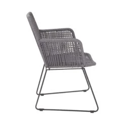 Gartensessel CORDÉE In Dunkelgrau -Home Decoration&Supplies butlers gartensessel cordee in dunkelgrau 4