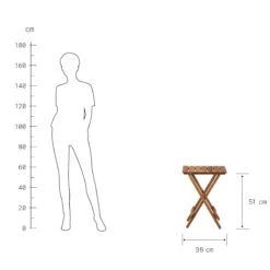 Gartentisch Klappbar LODGE In Natur -Home Decoration&Supplies butlers gartentisch klappbar lodge in natur 2