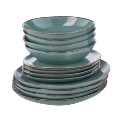 Geschirr-Set 12-tlg. FINCA In Blau