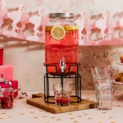 Getränkespender 3,5 L REFRESH In Transparent -Home Decoration&Supplies butlers getrankespender 3 5 l refresh in transparent 5