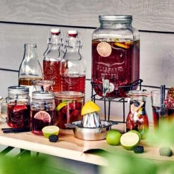 Getränkespender 3,5 L REFRESH In Transparent -Home Decoration&Supplies butlers getrankespender 3 5 l refresh in transparent 8