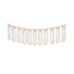 Girlande Länge 200cm MACRAMÉ In Creme