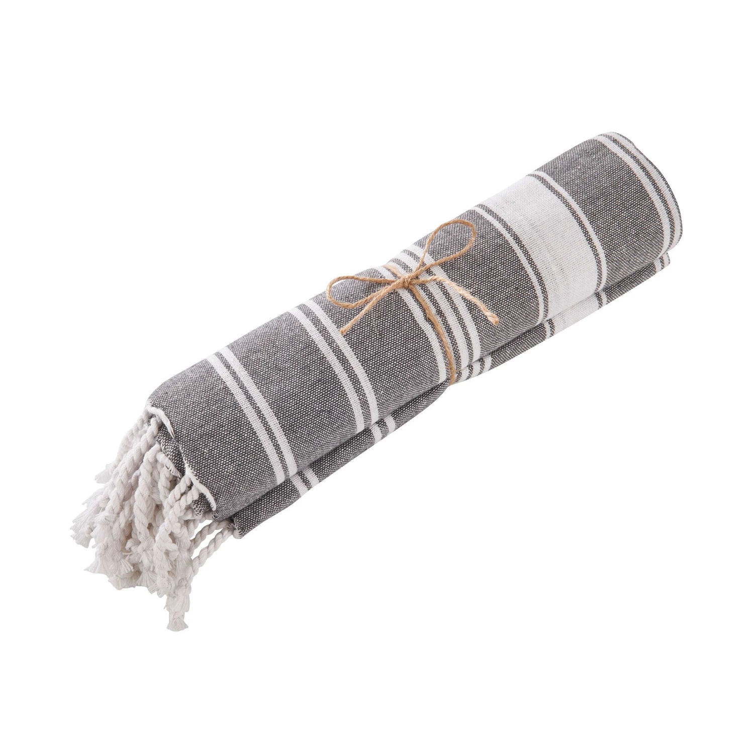 Hamamtuch L 170 X B 90cm SURFSIDE In Anthrazit 6 Hamamtuch L 170 X B 90cm SURFSIDE In Anthrazit – Bild 4