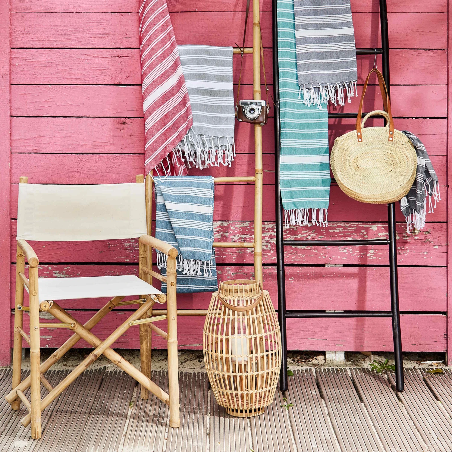 Hamamtuch L 170 X B 90cm SURFSIDE In Anthrazit 8 Hamamtuch L 170 X B 90cm SURFSIDE In Anthrazit – Bild 6