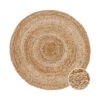 Hanf-Teppich Ø110cm ALL NATURE In Natur -Home Decoration&Supplies butlers hanf teppich o110cm all nature in natur