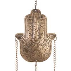Hängedekoration "Fatimas Hand" Länge 55cm BALI In Gold -Home Decoration&Supplies butlers hangedekoration fatimas hand lange 55cm bali in gold 3