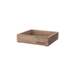 Holzkasten Quadratisch L 20 X B 20cm STANDARD SUPPLY In Braun