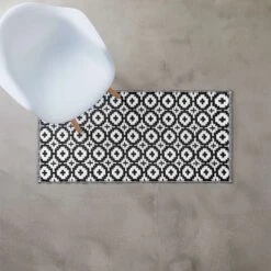 In- & Outdoor-Läufer Mosaik L 140 X B 70cm COLOUR CLASH In Schwarz-Weiß -Home Decoration&Supplies butlers in and outdoor laufer mosaik l 140 x b 70cm colour clash in schwarz weiss 3