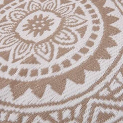 In- & Outdoor-Teppich Circles L 180 X B 118cm COLOUR CLASH In Beige -Home Decoration&Supplies butlers in and outdoor teppich circles l 180 x b 118cm colour clash in beige 4