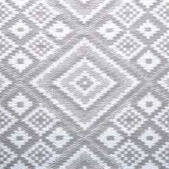 In- & Outdoor-Teppich Ethno L 200 X B 150cm COLOUR CLASH In Grau-Weiß -Home Decoration&Supplies butlers in and outdoor teppich ethno l 200 x b 150cm colour clash in grau weiss 3