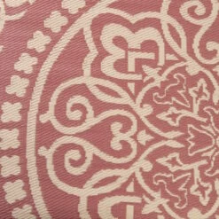 In- & Outdoor-Teppich Floral L 180 X B 118cm COLOUR CLASH In Hellrot-Creme -Home Decoration&Supplies butlers in and outdoor teppich floral l 180 x b 118cm colour clash in hellrot creme 3