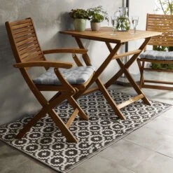 In- & Outdoor-Teppich Mosaik L 150 X B 90cm COLOUR CLASH In Schwarz -Home Decoration&Supplies butlers in and outdoor teppich mosaik l 150 x b 90cm colour clash in schwarz 11