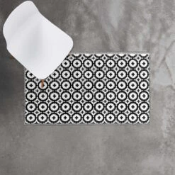 In- & Outdoor-Teppich Mosaik L 150 X B 90cm COLOUR CLASH In Schwarz -Home Decoration&Supplies butlers in and outdoor teppich mosaik l 150 x b 90cm colour clash in schwarz 3