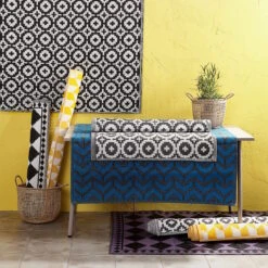 In- & Outdoor-Teppich Mosaik L 150 X B 90cm COLOUR CLASH In Taupe -Home Decoration&Supplies butlers in and outdoor teppich mosaik l 150 x b 90cm colour clash in taupe 8