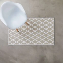 In- & Outdoor-Teppich Rauten L 150 X B 90cm COLOUR CLASH In Natur -Home Decoration&Supplies butlers in and outdoor teppich rauten l 150 x b 90cm colour clash in natur 2