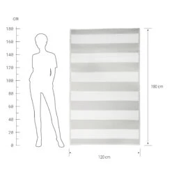 In- & Outdoor-Teppich Streifen L 180 X B 120cm COLOUR CLASH In Grau -Home Decoration&Supplies butlers in and outdoor teppich streifen l 180 x b 120cm colour clash in grau 2