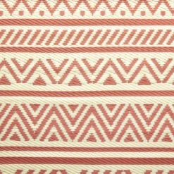 In- & Outdoor-Teppich Streifen Ø150cm COLOUR CLASH In Hellrot-Creme -Home Decoration&Supplies butlers in and outdoor teppich streifen o150cm colour clash in hellrot creme 3