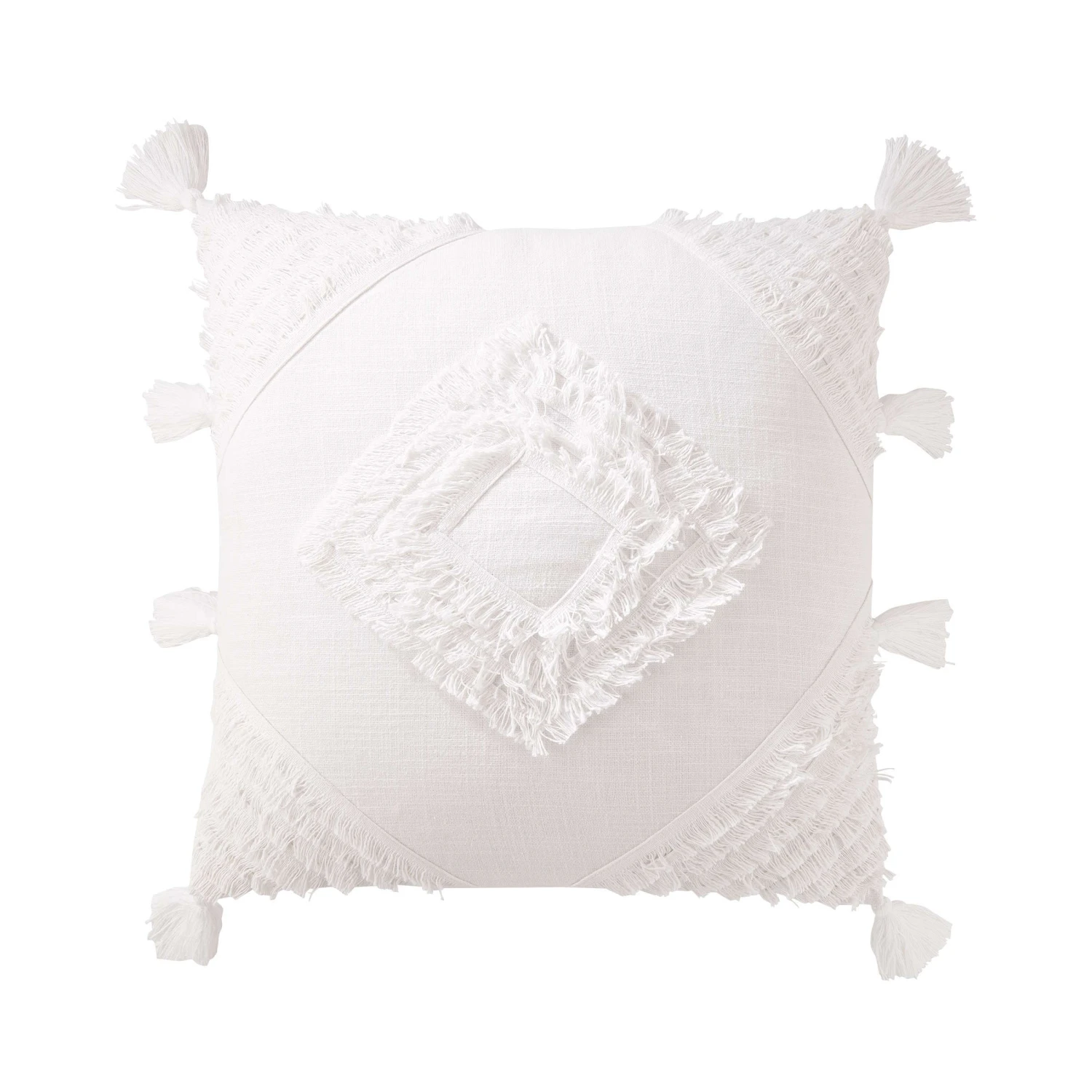 Kissen L 45 X B 45cm MAYAN RIVIERA In Weiß