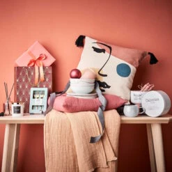 Kissen Line Art L 50 X B 50cm MOOD INDIGO In Bunt -Home Decoration&Supplies butlers kissen line art l 50 x b 50cm mood indigo in bunt 6